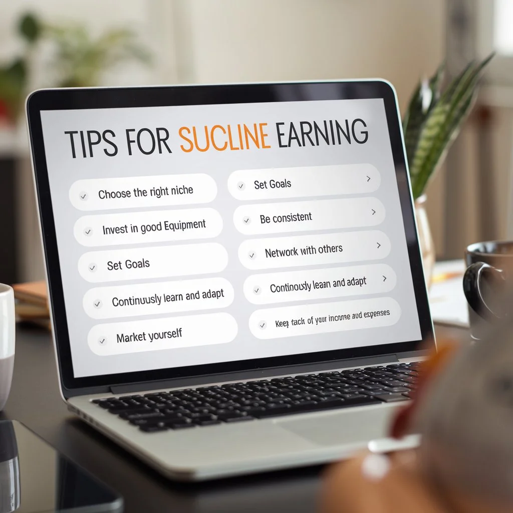 Tips for Success in Online Earning